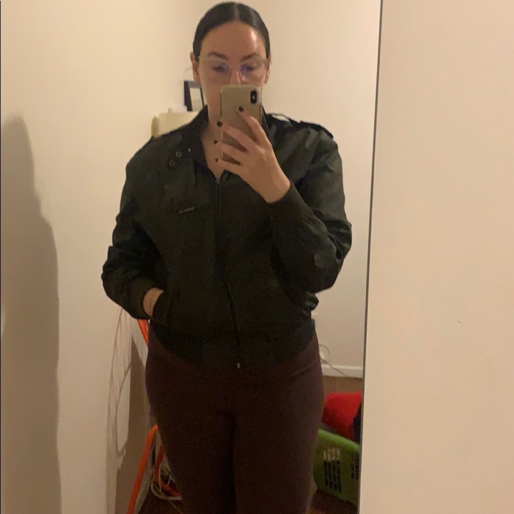 Black 80s Original Members Only Jacket